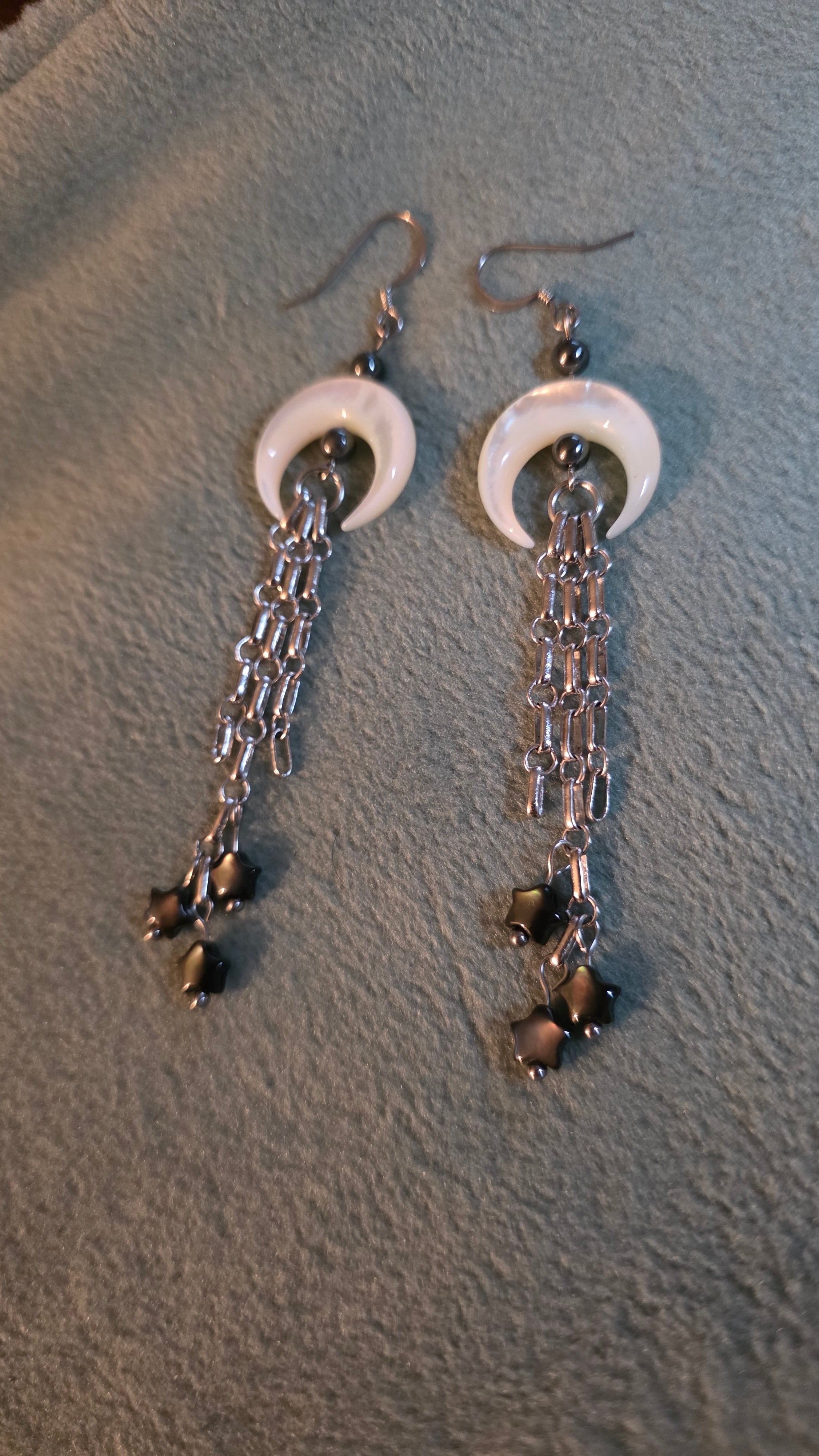 Mother of Pearl Moons and Stars